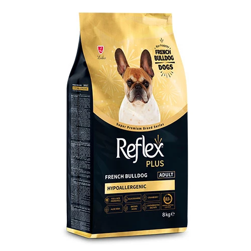 Reflex Plus HypoAllergenic French Bulldog Yetişkin Köpek Maması 8 Kg