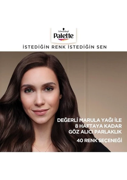 Palette Deluxe Saç Boyası 10-2 Platin Sarısı 3'lü Set - 3