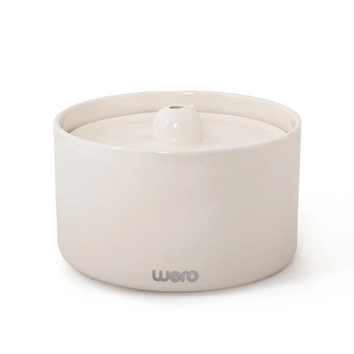 Wero Seramik Otomatik Kedi Köpek Su Şelalesi Su Pınarı Beyaz 2 Lt - 2