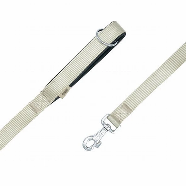 Doggie Konfor Dokuma Köpek Gezdirme Tasması Haki 2,5x120 Cm - Resim 2