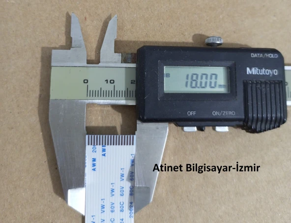 Awm 20624 80C 60V Vw-1 Flex Kablo  17 pin  1mm adımlı,  5 santim boyunda 17-1-5A - 2