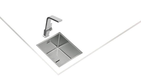 115000015-Teka Flexlinea Rs15 34.40 Çelik Eviye - Resim 4