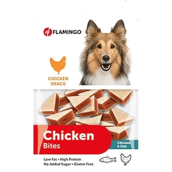 Flamingo Tavuk ve Balıklı Sandviç Köpek Ödül Maması 85 Gr - 1