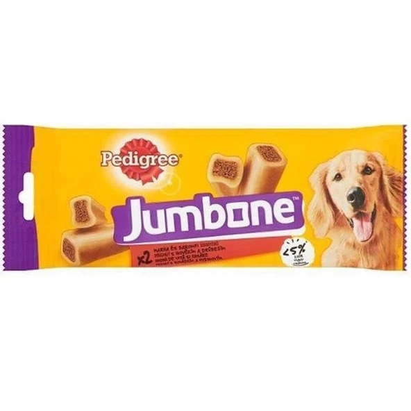 Pedigree Jumbone Medium Biftekli Köpek Ödül Maması 180 Gr - 1