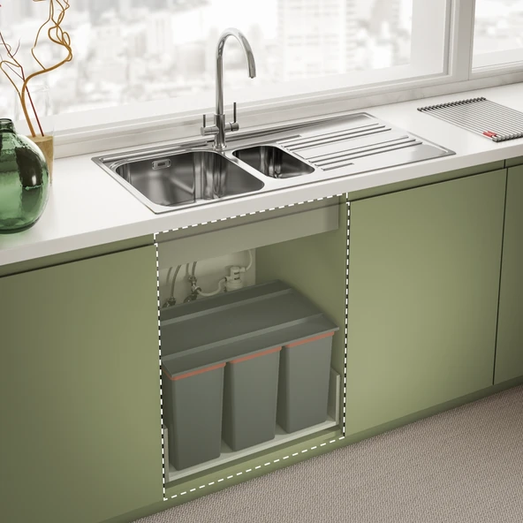 160.0702.660 - Franke Lina Clear Water Krom Arıtmalı Armatür - Resim 4