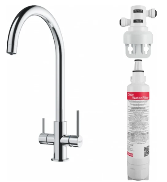 160.0702.660 - Franke Lina Clear Water Krom Arıtmalı Armatür ürün görseli