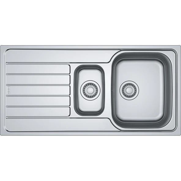 101.0712.369-Franke Spark SKX 651 İnox 1.5 Gözlü Sol Çelik Eviye ürün görseli