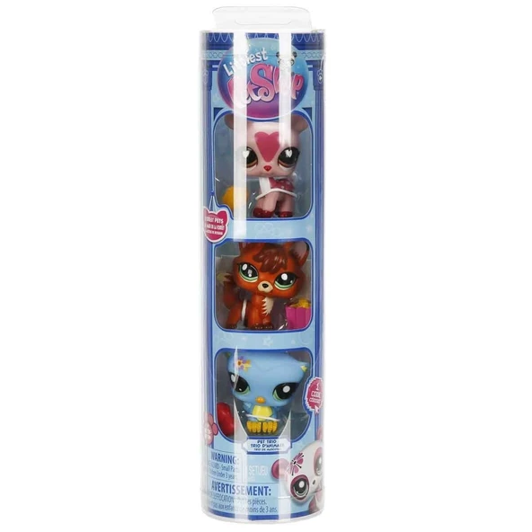 6469 SUN-Littlest Pet Shop Minişler 3’lü Figür Setİ - Resim 4