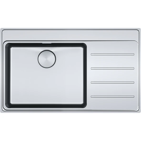 127.0638.908-Franke Mythos Myx 211-86 3 1/2 Çelik Eviye ürün görseli