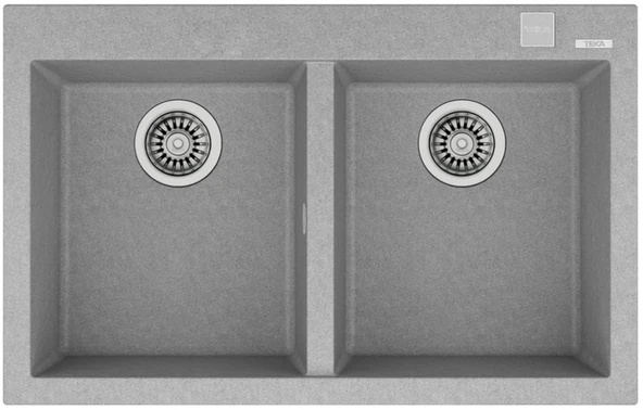 115260015-Teka Forsquare 790 Tg Stone Grey Granit Eviye ürün görseli