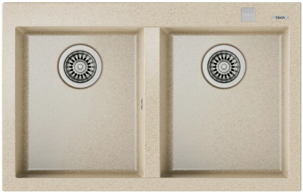 115260016-Teka Forsquare 790 Tg Avena Beige Granit Eviye ürün görseli