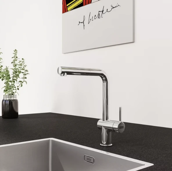 115.0663.801-Franke Active Plus Doccia 2.0 Krom Spiralli Armatür - Resim 4