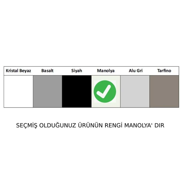 334156-Nuevo Sonas 45 S Sol Damlalık Manolya Seramik Eviye - Resim 7