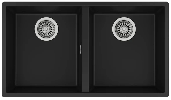 115260024-Teka Square 760 Tg Black Granit Eviye ürün görseli