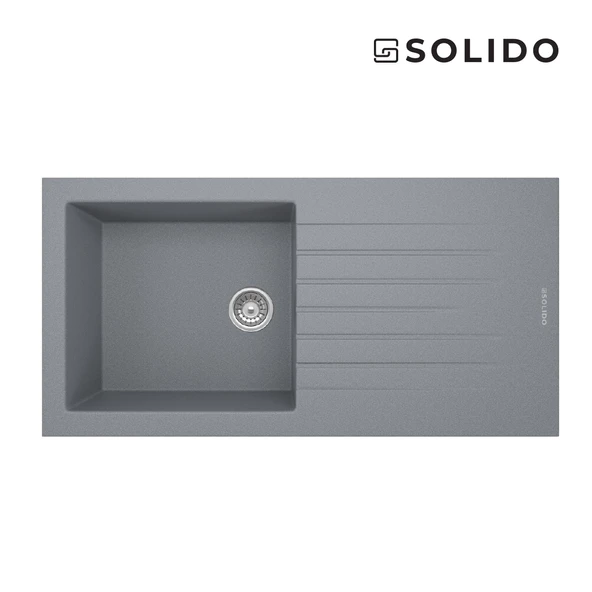 355.022.117-Opal Um-100 Xl Granit Eviye (Stone Grey) ürün görseli