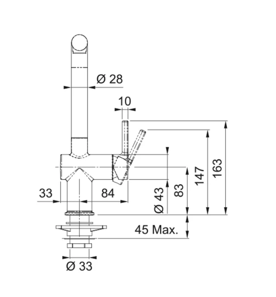 115.0663.756-Franke Active Plus Doccia 2.0 Sahara Spiralli Armatür - Resim 3