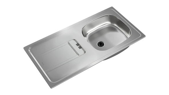 115120043-Teka Gravity 45 E-Xn Sol Mikroketen Çelik Eviye - Resim 4