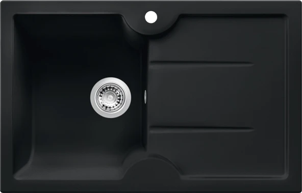 334156-Nuevo Sonas 45 S Sol Damlalık Manolya Seramik Eviye ürün görseli