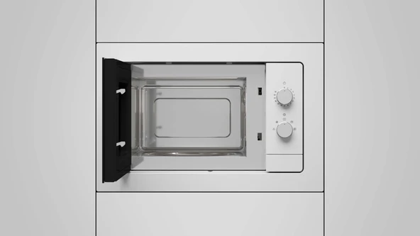 40584001-Teka MB 620 BI WH Beyaz Mikrodalga Fırın - 3