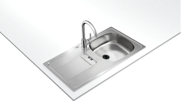 115120043-Teka Gravity 45 E-Xn Sol Mikroketen Çelik Eviye - Resim 3