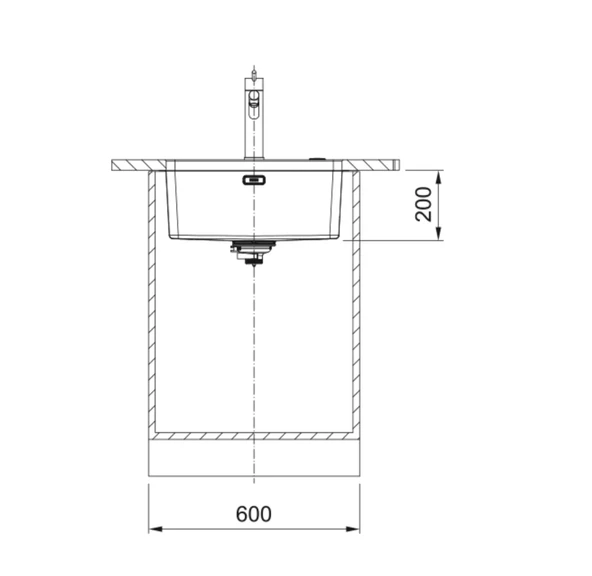 122.0654.857-Franke Myx 110-50 3 1/2 i Pwiwofc Çelik Eviye - Resim 7