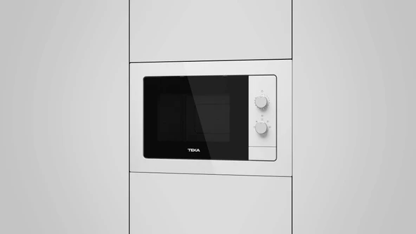 40584001-Teka MB 620 BI WH Beyaz Mikrodalga Fırın - 2