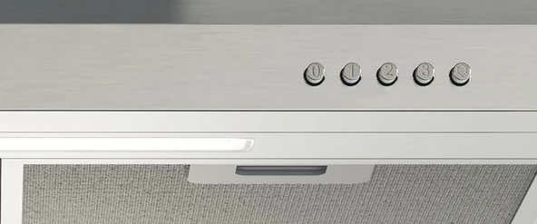 36901863-Hoover HCH6MXTK Inox Davlumbaz - Resim 4