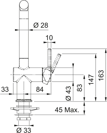 115.0663.760-Franke Active Plus Doccia 2.0 Bianco Spiralli Armatür - Resim 3