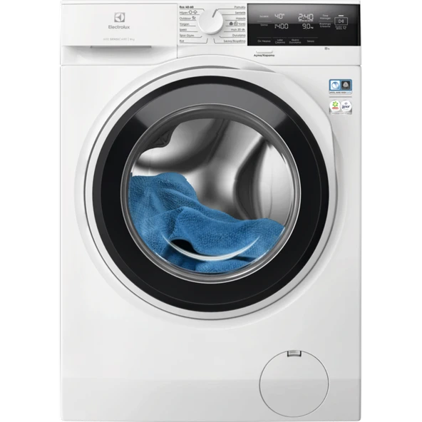 Electrolux-EW6F3494T 9kg 1400 Devir A Enerji Sınıfı Çamaşır Makinesi ürün görseli