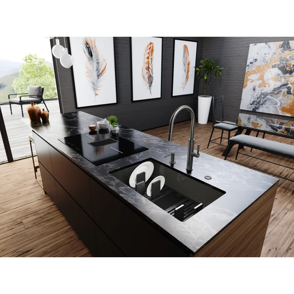 115.0711.555-Franke Mythos Masterpiece Copper Spiralli Armatür - Resim 5