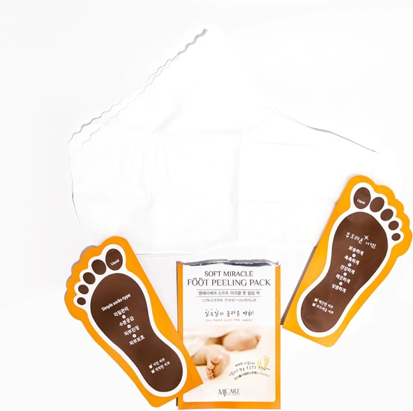 Mjcare, Miracle Çorap Tipi Ayak Peeling Maskesi - Resim 4