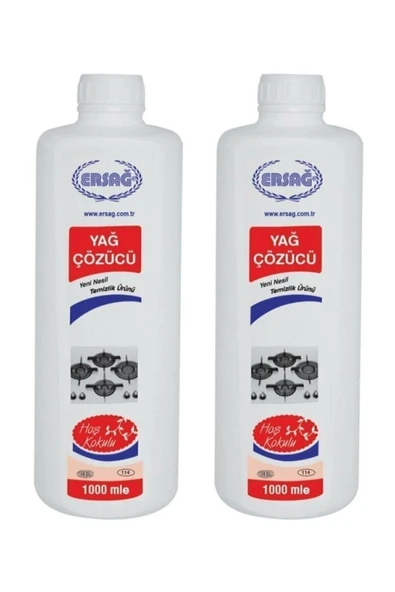 Ersağ Yağ Çözücü 1000 ml 2 Adet