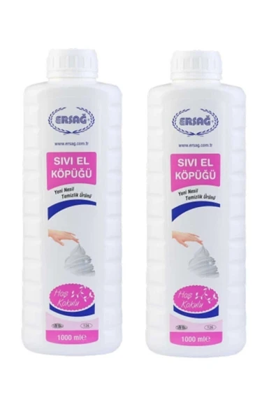 Ersağ Sıvı El Köpüğü 1000ml 2 Adet 127-33