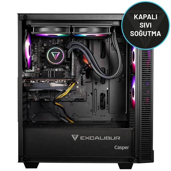 Casper Excalibur E65Z.265K-DFP0X-0RE Series 2 Intel Core Ultra 7-265KF 32GB RAM 1TB SSD Nvidia GeForce RTX 5070TI Freedos - 3