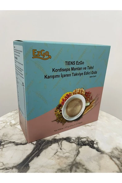 Tiens EZGO Kordisep Mantarı ve Tahıl İçeren Takviye Edici Gıda