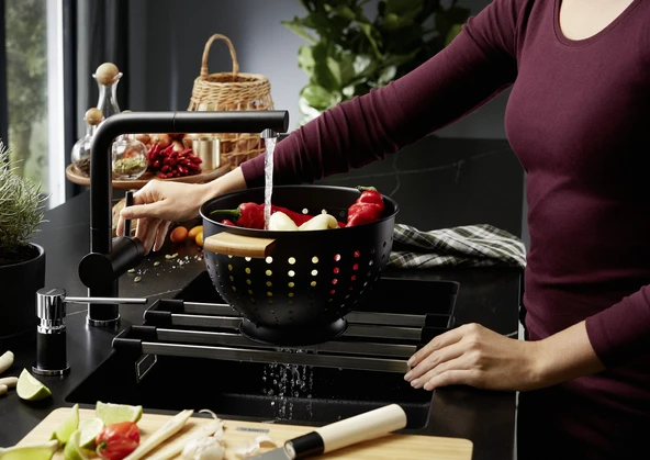 523433-Blanco Subline 500 - U Granit Eviye Kaya Gri - Resim 6