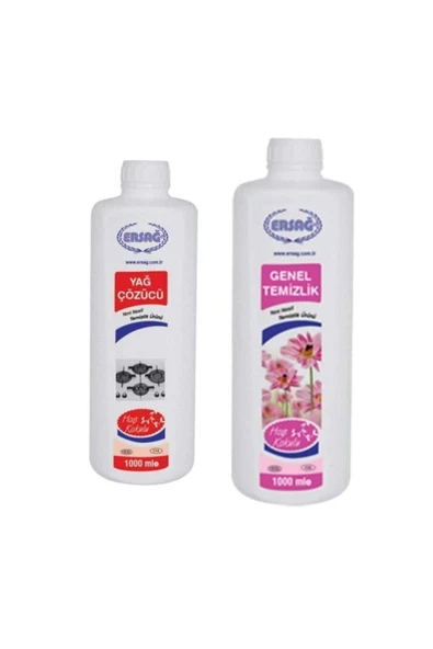 Ersağ Genel Temizlik Ve Yağ Çözücü 1000 ml