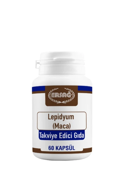 Ersağ Lepidyum Gıda Takviyesi, Maca