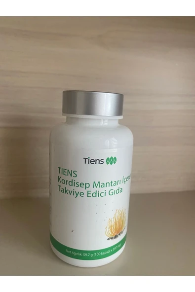 Tiens Tıens Kordiseps Mantarı Içeren Kapsül Takviye Edici Gıda