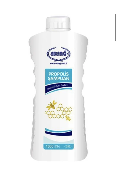 Ersağ Propolisli Şampuan (normal Ve Kuru Saçlar ) 1000 ml ürün görseli