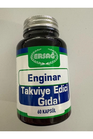 Ersağ Enginar Takviye Edici Gıda 60 Kapsül - Yeni Ambalaj Ve Tarihli Er-say Grup