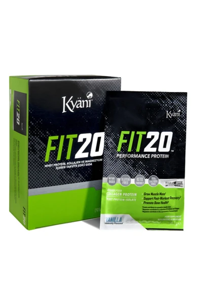 Kyani Fit20 Doğal Protein Tozu Magnezyum Kalsiyum Kollajen