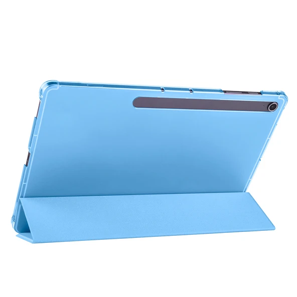 Samsung Galaxy Tab S10 FE Plus Smart Cover Kalem Bölmeli Standlı 1-1 Kılıf - Resim 11