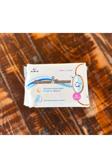 TİENS TEAM Tiens Airiz Hijyenik Ped Gece 6 x 8'li - Resim 3