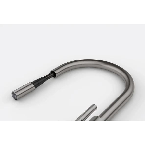 115.0711.555-Franke Mythos Masterpiece Copper Spiralli Armatür - Resim 4