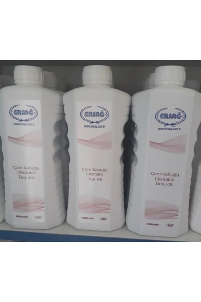 Ersağ Çam Kabuğu Ekstraktlı Duş Jeli 1000ml 3 Adet