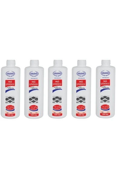 Ersağ Yağ Çözücü 1000 Ml 5 Adet