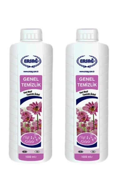 Ersağ Genel Temizlik 2 Adet 1000 ml