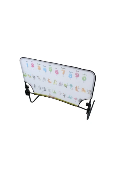 Sayılar Ve Harfler Öğretici Katlanabilir Yatak Bariyeri 90cm - 6