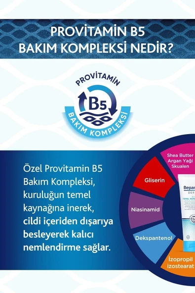Bepanthol Derma Temel Nemlendirici Günlük Vücut Losyonu Kuru ve Hassas Ciltler 200 ml - 6